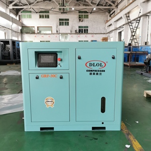 Nouveaux compresseurs d'air à vis marins stationnaires 55kW 220V AC Gas Power y compris moteur pour mine - Product Image 1