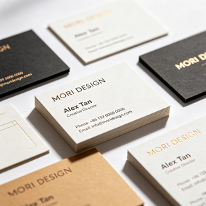 Impresión de Tarjetas de Visita con Logotipo Personalizado OEM, Papel Suave al Tacto, Impresión con Logotipo Personalizado, Laminación Brillante para Proveedores Mayoristas - Product Image 1