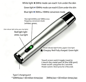 Portable Ultrasonic Facial Device <strong>3MHz</strong> 10MHz Skin Tightening Beauty Machine ODM Factory Anti Aging Lifting Skin Care Device - Product Image 4
