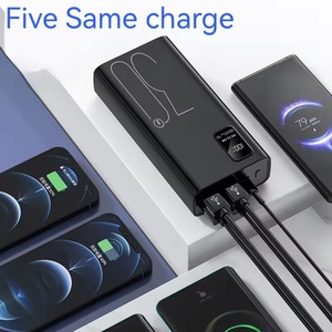 Batterie externe personnalisée OEM 20000mAh, chargeur portable 30000mAh avec charge rapide Type C, sortie 10W pour téléphone portable - Product Image 5