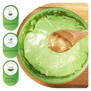Nouveau Gel d'Aloe Vera <span class=keywords><strong>EBUG</strong></span> aux herbes hydratant, régulateur de sébum et éclaircissant pour la peau, avec protection solaire - Product Image 1