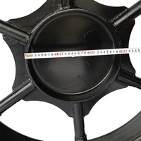 Jantes en acier au carbone JIUYU 1000*160mm 1500*160mm 1,0m 39 pouces pour tracteur, garantie 2 ans, 55 kg