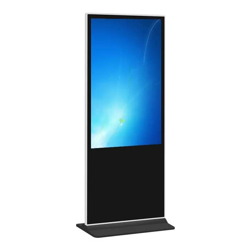 32 43 49 55 65 Zoll Bodenst änder LCD-Display Touchscreen Kiosk Innen werbe informationen Totem Digital Signage Screens
