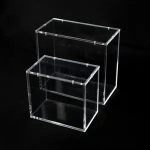 Custom Premium Acrylic Display Case For Collection Card Transparent Protector