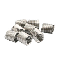 Inserts de réparation de filetage en acier inoxydable UNC UNF, douilles de réparation de filetage en pouces, inserts de réparation de filetage en acier inoxydable 304 316 pour la réparation de filetage