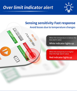 艾科斯 Rd-10c 可重复使用 USB 温度数据记录仪，适用于食品、疫苗冷链运输 - Product Image 4