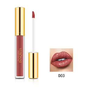 Liptint 10 Liquid Glitter Lip Gloss Diamond Metallic Shining Lip Gloss Long Lasting lipsticks