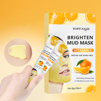 Masque de boue hydratant pour le soin de la peau OEM, à l'huile de concombre, contrôle du sébum, resserre les pores, élimine les points noirs, nettoyage en profondeur, masque facial en argile blanchissant