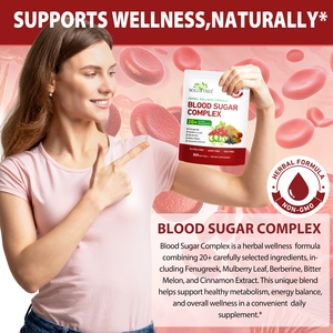 SOLOTREE hazır stok bitkisel özü takviyeleri 300 sayımları kan şekeri kompleks Softgels kapsül genel sağlık için - Product Image 5