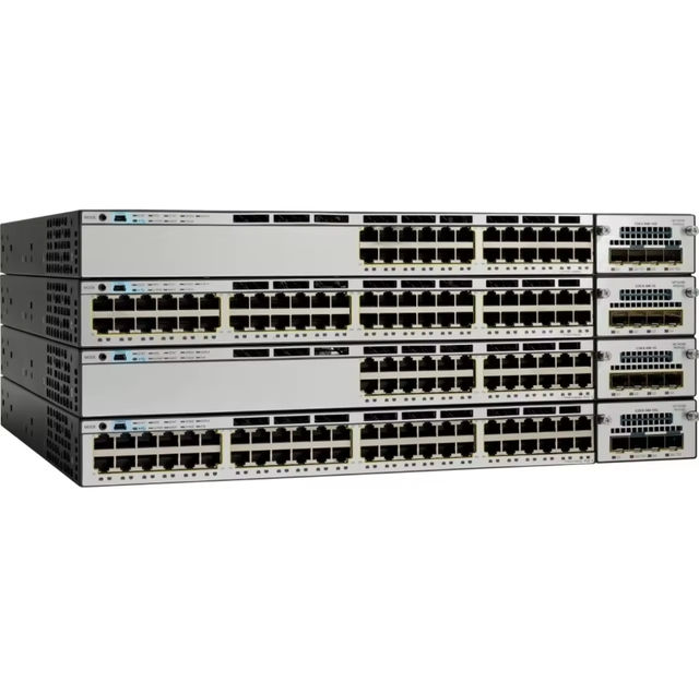 Original brand WS-C3850-48T-L 3850 48 Port LAN Base 2 Layer managed Data network Gigabit Ethernet Switch
