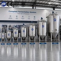 Tanque de Refrigeración y Conservación de Crema Antienvejecimiento de 30000L, Acero Inoxidable 316L, Grado Alimenticio, Aprobado por ASME y CE