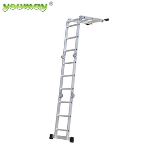 <b>Ladder</b> Aluminum Heavy Duty Low Price Multi Use Folding Portable Foldable Manufacturer in China - Product Image 3