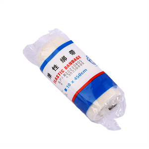 Bandage élastique uni en spandex pour fixation chirurgicale, rouleaux de gaze médicale, premiers secours - Product Image 1