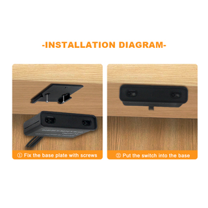 Interruptor de sensor de doble puerta ultrafino infrarrojo electrónico con sonda reemplazable montada en <span class=keywords><strong>Hideen</strong></span> AC220V para armario - Product Image 5