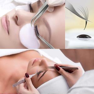 Pinzas de Titanio Mate para Pestañas Personalizadas con Logotipo Personalizado Pinky Leem, Pinzas de Pestañas Bonitas y Personalizadas para Mujer - Product Image 3