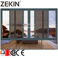 Ventanas Corredizas de Aluminio Hechas a Medida, Silenciosas, con Mosquitera, Certificación AS2047, Resistentes al Viento, Antirrobo, Ventana de Seguridad Interior