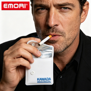 Private Label Pocket Ashtray <b>Container</b> Flame-retardant Small Ash Bag for Smoking Accessory Brands - Product Image 3