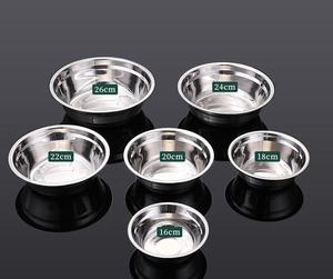 Commercio all'ingrosso automatico rotondo in acciaio inox Pet ciotola di acqua portatile per interni/esterni <span class=keywords><strong>gatto</strong></span> ciotola alimentatore stile solido per uso di viaggio - Product Image 2