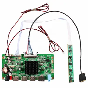 4K 2K QHD 144HZ LCD Main H dmi DP Driver Controller Board para LVDS TFT 23.8 polegadas 3840x2160 Lcd Monitor Control Board 2k