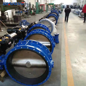 Factory Supply DN600 24 Inch Ductile Iron Motorized Double Flange Price List Free Shipping - Product Image 3