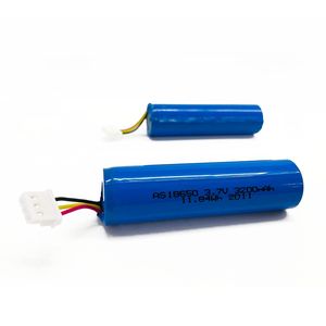 Rechargeable from high quality <span class=keywords><strong>3</strong></span>,7 mah 3200 v lithium ion de Li-ion cylinder Battery 18650 with pcm cables - Product Image 2