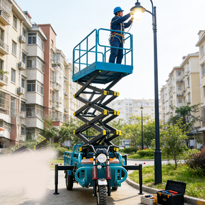 Automated 500kg Hydraulic Scissors <strong>Lift</strong> <strong>Platform</strong> 4m with Advanced 48V Control System ZG DDC-0.5-<strong>4</strong>-8 - Product Image 5