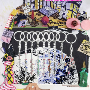 Portachiavi in Metallo all'Ingrosso, Portachiavi in Lega a Tema Anime, Simbolo Demoniaco, Spada, <span class=keywords><strong>Figura</strong></span> per Souvenir di Demon Slayer, Smaltato - Product Image 3