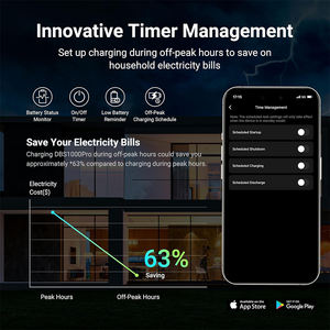 Dabbsson เครื่องกำเนิดไฟฟ้าแบบพกพา3000W Pro 3600wh ความจุสูงได้รับการรับรองจาก EU US UK JP Lifepo4แบตเตอรี่พลังงานแสงอาทิตย์ - Product Image 4