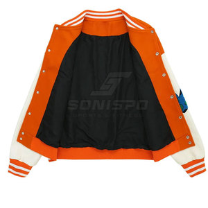 Chaqueta con letras personalizadas de alta calidad para hombre con diseño único y cuello levantado, estilo callejero de invierno, talla adulta - Product Image 2