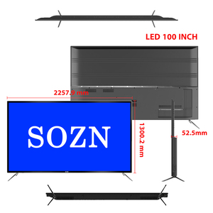 New LED Smart <strong>TV</strong> <strong>100Inch</strong> Television Ultra High Refresh Rate Harman Audio Wi-Fi Anti-Glare Display Television Screens 4k Smart <strong>Tv</strong> - Product Image 2