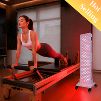 IDEATHERAPY 8/9 Waves, appareil de luminothérapie LED à usage domestique, Bluetooth et application, luminothérapie infrarouge, panneau de luminothérapie rouge
