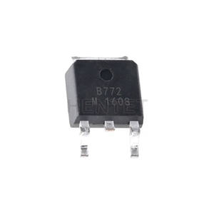Nouveau transistor MOSFET IGBT PNP de puissance moyenne Hentet, modèle B772, type de montage <span class=keywords><strong>SMD</strong></span> TO-252, 4056 IC, <span class=keywords><strong>8205</strong></span> IC, chargeur IC - Product Image 2
