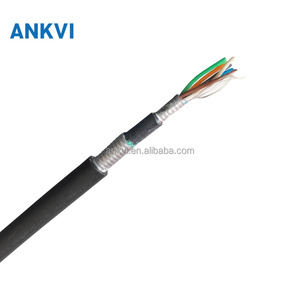 Câble à fibres optiques blindé GYTA53 24 cœurs avec bande d'acier pour enterrage direct extérieur - Product Image 5