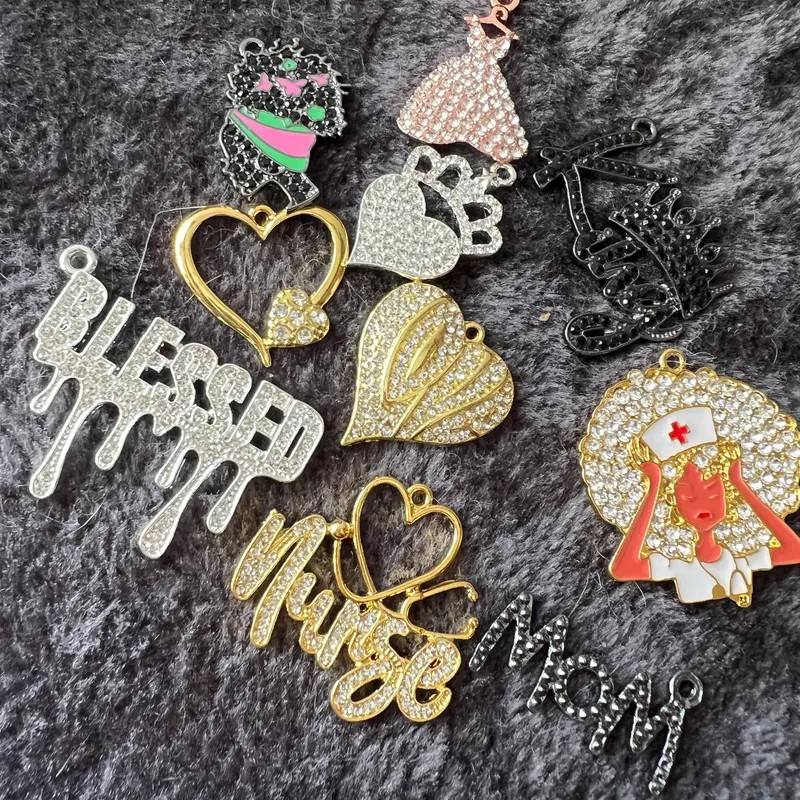 Gold Enamel Charms Wholesale for DIY Jewelry Making
