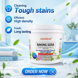 <span class=keywords><strong>Lessive</strong></span> en poudre écologique 4,5 kg au <span class=keywords><strong>bicarbonate</strong></span> <span class=keywords><strong>de</strong></span> <span class=keywords><strong>soude</strong></span>, nettoyage en profondeur, parfum frais, haute densité, pour usage domestique - Product Image 1