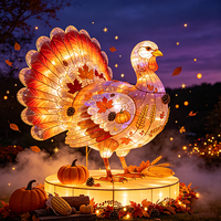 Thanksgiving Truthahn-Laterne Außen-LED-Beleuchtung für Thanksgiving CE...