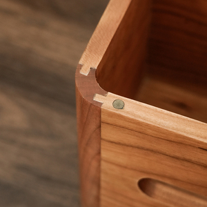 Đa Chức Năng Gỗ Anh Đào Hộp Chủ Với Lưu Trữ Phòng Khách Văn Phòng Bằng Gỗ Bàn Tổ Chức Cho Điều Khiển Từ Xa Bán Buôn Tùy Chỉnh - Product Image 6