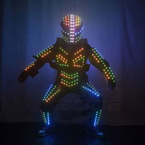 Zancos LED con Luces, <span class=keywords><strong>Disfraz</strong></span> de Robot LED, Traje de Robot, Ropa para Eventos, <span class=keywords><strong>Disfraz</strong></span> de Kryoman, <span class=keywords><strong>Disfraz</strong></span> de Robot LED - Product Image 1