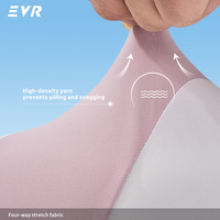 Manchons de cyclisme en soie glacée EVR, protection solaire, été, hommes femmes, séchage rapide, respirants, protection complète pour la conduite 2026