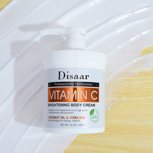 Disaar vitamina C crema per il corpo per la cura della pelle olio di cocco illumina l'aspetto delle macchie di età crema per il corpo - Product Image 1