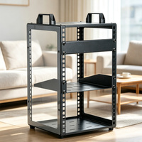 Baie de serveur 4U, mini-rack de 10 pouces pour équipements réseau, serveurs, audio et vidéo