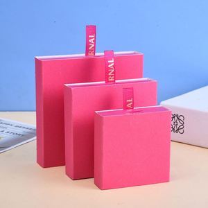 Custom Design Logo Luxury Jewelry <b>Gift</b> Drawer Packaging <b>Boxes</b> Printing Earring <b>Necklace</b> Product Packaging Paper <b>Boxes</b> - Product Image 5