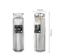 Réservoir de pression horizontal personnalisé Zhengxin pour stockage cryogénique d'oxygène liquide/azote, bouteille Dewar pour dioxyde de carbone liquéfié