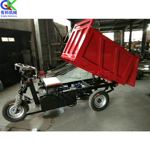 Convoyeur de briques et de terre utilisé dans la construction, camion benne de transport 8 CV pour le charbon et la pierre destiné à l'exploitation minière. Tricycle de fret Tri - Product Image 6