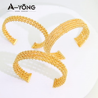 Hot Simple Style Réglable Anneau Ouvert Bracelet Bracelet Femmes Bracelets et Anneaux Ensembles