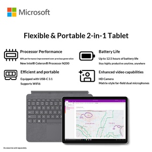 Surface Go 4, Nueva Tablet 2 en 1, Portátil con Procesador Wi-Fi para Estudiantes, Edición Comercial 11 - Product Image 4