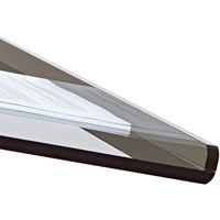 Pupitre de présentation portable en acrylique transparent sur mesure pour églises, pupitre professionnel pour bureau et salle de classe