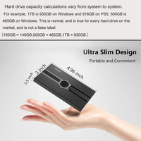 قرص صلب محمول بسعة 320 جيجابايت، منفذ Type-C USB 3.0، أقراص صلبة خارجية، هدية مؤسسية للأجهزة المحمولة