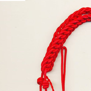 Cordon d'aiguillette de qualité supérieure fabriqué professionnellement, prix d'usine, meilleure qualité, cordons d'épaule pour uniforme d'aiguillette - Product Image 2
