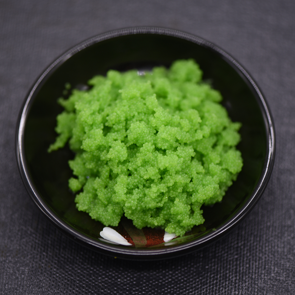 Œufs de pêche volants, haute qualité, Orange vert, œufs de Roe pour Sushi